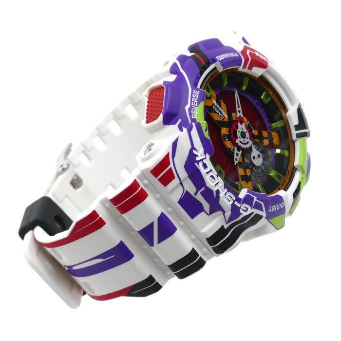 CASIO カシオ G-SHOCK エヴァンゲリオン 30th 腕時計 電池式 マルチカラー GA-110EVA30-7AJR メンズ【中古】【美品】