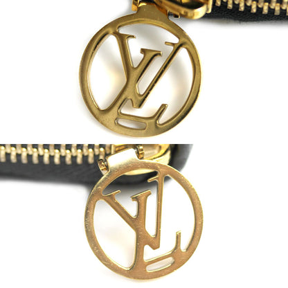 LOUIS VUITTON ルイ・ヴィトン ジッピーウォレット 長財布 モノグラムエンボス ノワール M81510 IC レディース【中古】
