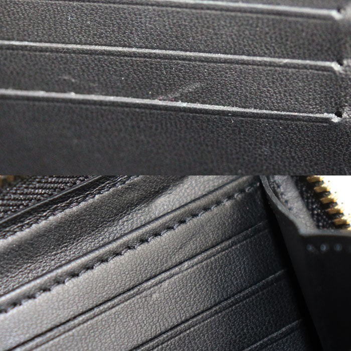 LOUIS VUITTON ルイ・ヴィトン ジッピーウォレット 長財布 モノグラムエンボス ノワール M81510 IC レディース【中古】