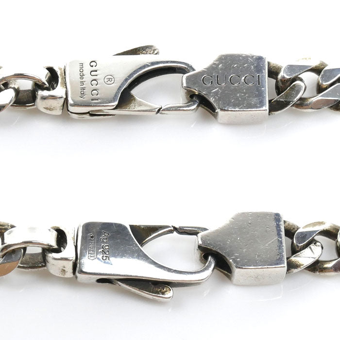 GUCCI グッチ シルバー925 インターロッキングG ネックレス 678661 19.5g 50cm ユニセックス【中古】