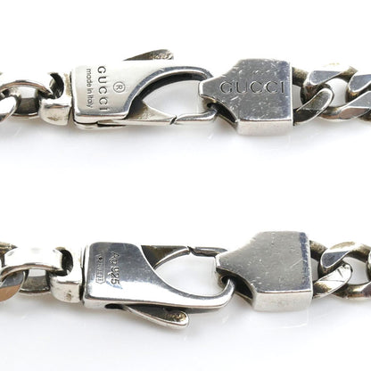 GUCCI グッチ シルバー925 インターロッキングG ネックレス 678661 19.5g 50cm ユニセックス【中古】