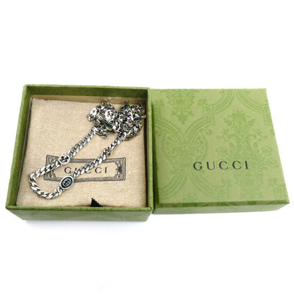 GUCCI グッチ シルバー925 インターロッキングG ネックレス 678661 19.5g 50cm ユニセックス【中古】