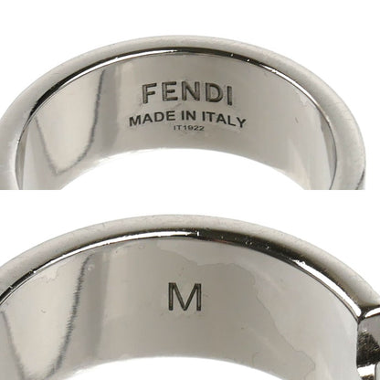 FENDI フェンディ ブロンズ FFロゴ リング・指輪 7AJ193B08F0TH0 22号 メンズ【中古】