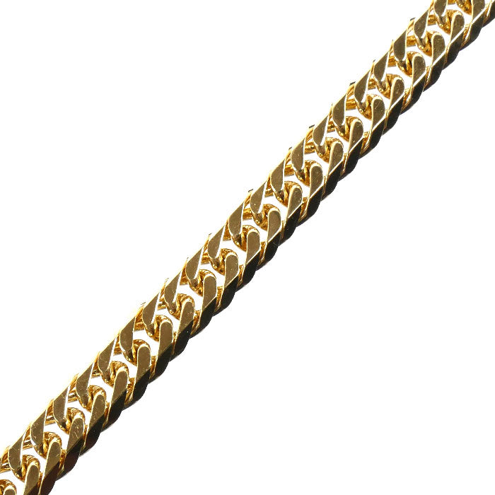 K18YG イエローゴールド ブレスレット 喜平6面Wカット 21.3g 20.0cm メンズ【中古】