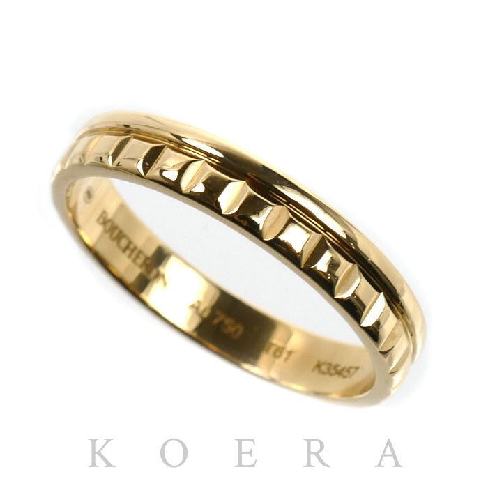 Boucheron ブシュロン K18YG イエローゴールド キャトル ラディアント リング・指輪 JAL00251 20.5号 61 4.6g メンズ【中古】【美品】