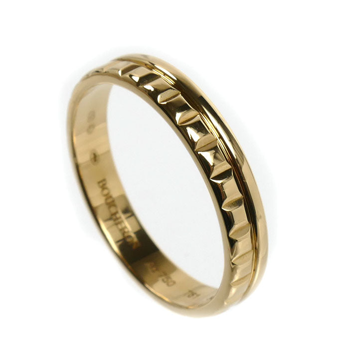 Boucheron ブシュロン K18YG イエローゴールド キャトル ラディアント リング・指輪 JAL00251 20.5号 61 4.6g メンズ【中古】【美品】