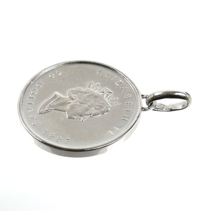 Pt1000/850 メイプルリーフ1OZ ペンダントトップ 34.0g 1997 メンズ【中古】