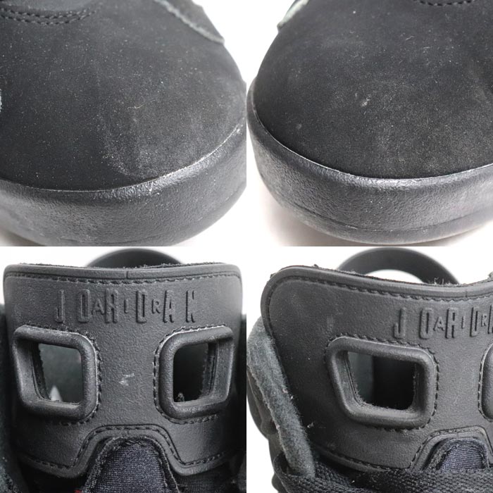 NIKE ナイキ エアジョーダン 6 レトロOG スニーカー ブラック 384664-060 30cm メンズ【中古】