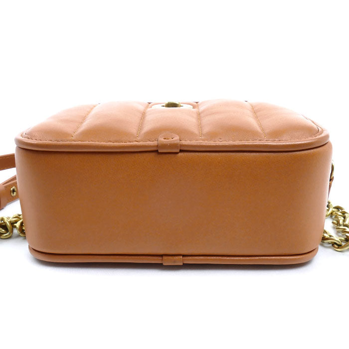 COACH コーチ ランチボックス トップハンドル 2Wayショルダーバッグ ブラウン C4678 レディース【中古】【美品】