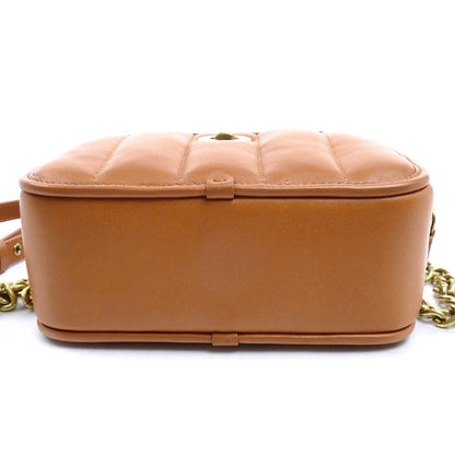 COACH コーチ ランチボックス トップハンドル 2Wayショルダーバッグ ブラウン C4678 レディース【中古】【美品】