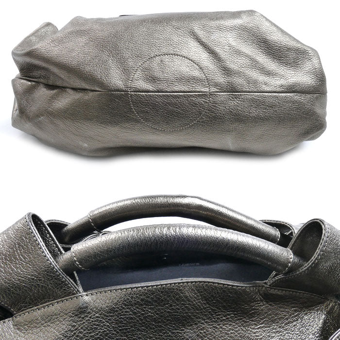 LOEWE ロエベ ナッパアイレ ハンドバッグ ゴールド系 370.70.624 レディース【中古】