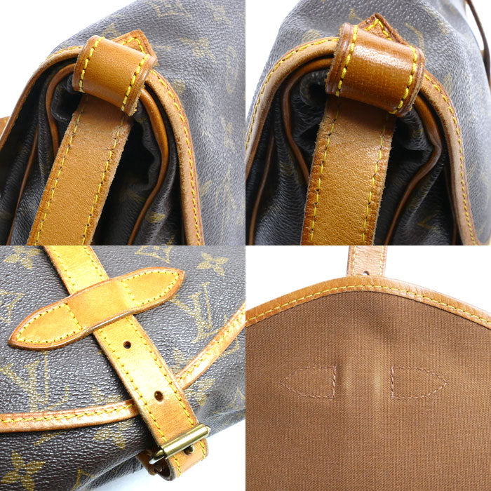 LOUIS VUITTON ルイ・ヴィトン ソミュール ショルダーバッグ モノグラム M42256 FH0913 USA レディース【中古】