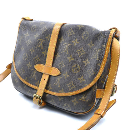 LOUIS VUITTON ルイ・ヴィトン ソミュール ショルダーバッグ モノグラム M42256 FH0913 USA レディース【中古】