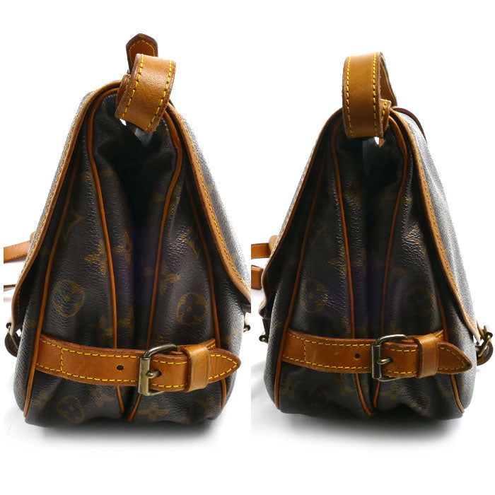 LOUIS VUITTON ルイ・ヴィトン ソミュール ショルダーバッグ モノグラム M42256 FH0913 USA レディース【中古】