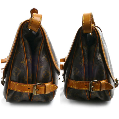 LOUIS VUITTON ルイ・ヴィトン ソミュール ショルダーバッグ モノグラム M42256 FH0913 USA レディース【中古】