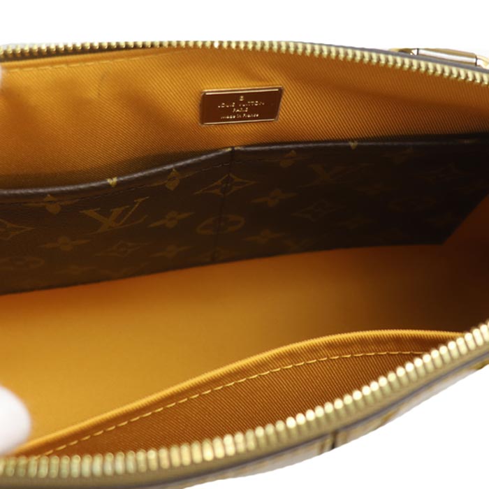 LOUIS VUITTON ルイ・ヴィトン トート ミロワール ショルダーバッグ ヴェルニ ヴェールブロンズ M54394 SN0128/IC レディース【中古】