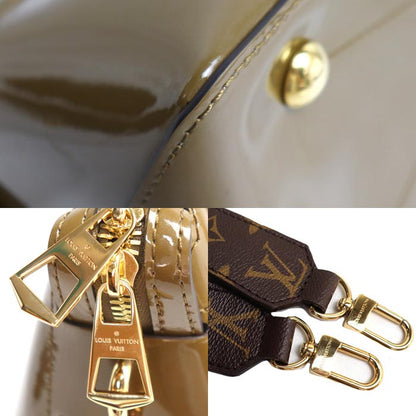 LOUIS VUITTON ルイ・ヴィトン トート ミロワール ショルダーバッグ ヴェルニ ヴェールブロンズ M54394 SN0128/IC レディース【中古】