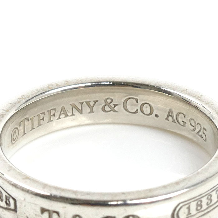 TIFFANY&Co. ティファニー シルバー925 1837 リング・指輪 9号 3.7g レディース【中古】