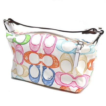 COACH コーチ ウィークエンド アクセサリーポーチ ポーチ マルチカラー レディース【中古】