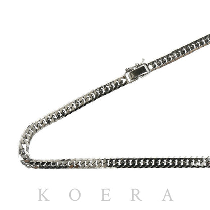 Pt850プラチナ ネックレス 喜平6面Wカット 50.2g 50cm メンズ【中古】