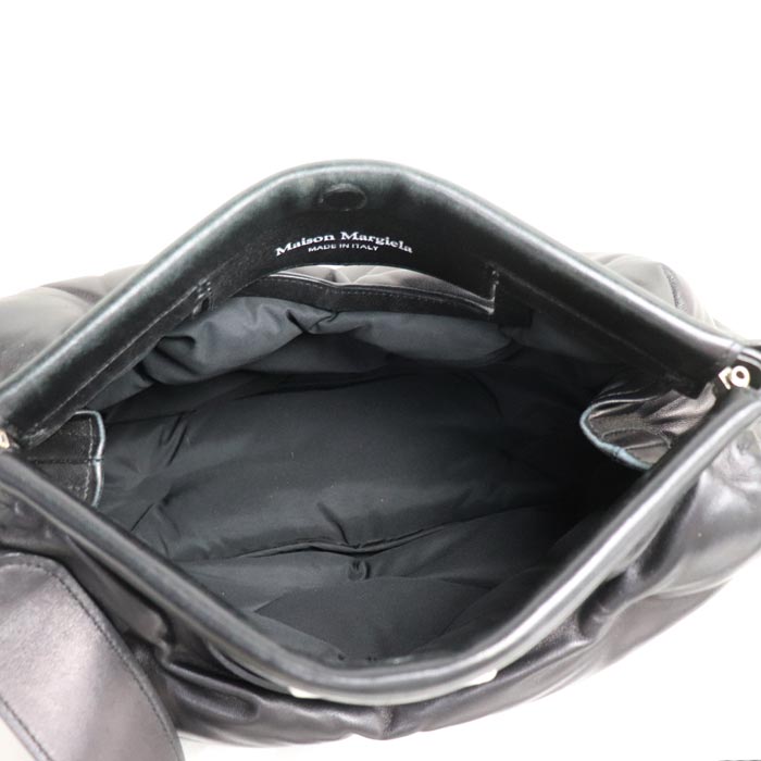 MAISON MARGIELA メゾンマルジェラ グラムスラム ミディアム ショルダーバッグ ブラック SB1WG0034 P4300 T8013 ユニセックス【中古】