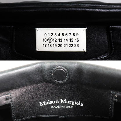 MAISON MARGIELA メゾンマルジェラ グラムスラム ミディアム ショルダーバッグ ブラック SB1WG0034 P4300 T8013 ユニセックス【中古】