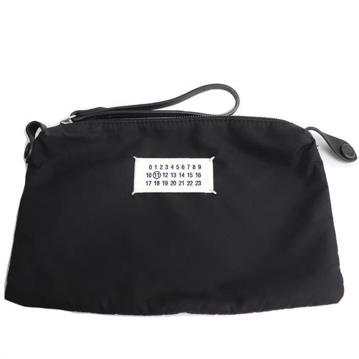 MAISON MARGIELA メゾンマルジェラ グラムスラム ミディアム ショルダーバッグ ブラック SB1WG0034 P4300 T8013 ユニセックス【中古】