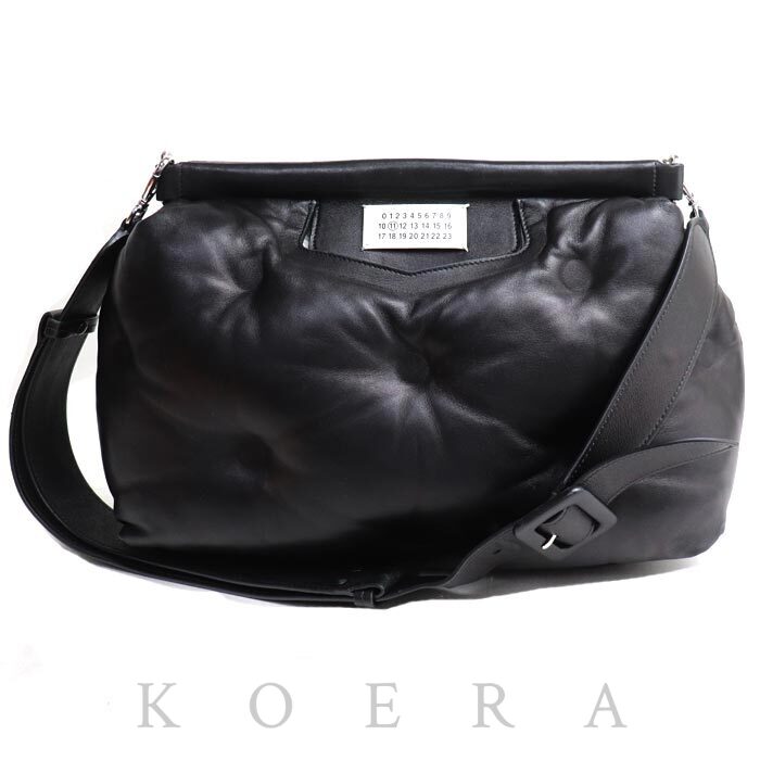 MAISON MARGIELA メゾンマルジェラ グラムスラム ミディアム ショルダーバッグ ブラック SB1WG0034 P4300 T8013 ユニセックス【中古】