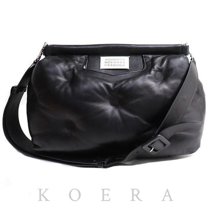 MAISON MARGIELA メゾンマルジェラ グラムスラム ミディアム ショルダーバッグ ブラック SB1WG0034 P4300 T8013 ユニセックス【中古】