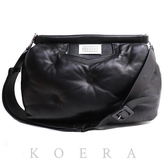MAISON MARGIELA メゾンマルジェラ グラムスラム ミディアム ショルダーバッグ ブラック SB1WG0034 P4300 T8013 ユニセックス【中古】