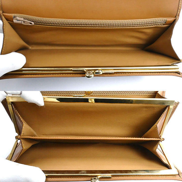 CELINE セリーヌ マカダム柄 がま口 長財布 レディース【中古】