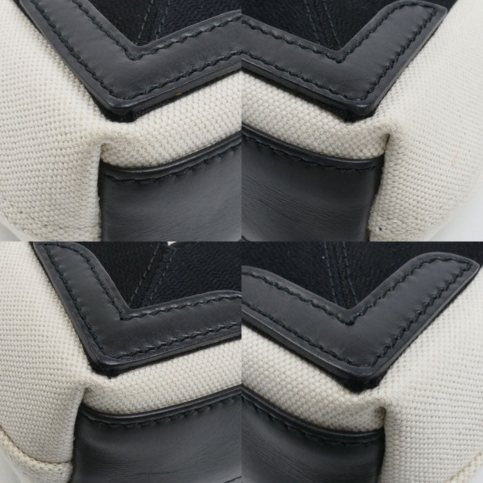 BALENCIAGA バレンシアガ ネイビーカバスXS トートバッグ ナチュラル/ブラック 390346 レディース【中古】