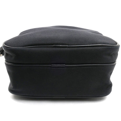 BURBERRY BLACK LABEL バーバリーブラックレーベル ノバチェック ショルダーバッグ ブラック メンズ【中古】
