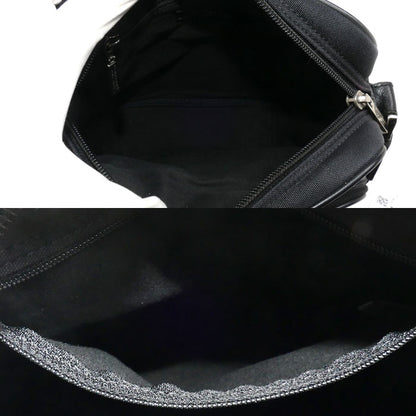 BURBERRY BLACK LABEL バーバリーブラックレーベル ノバチェック ショルダーバッグ ブラック メンズ【中古】