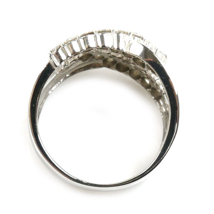 Pt900プラチナ リング・指輪 ダイヤモンド1.00ct 11号 6.8g レディース【中古】