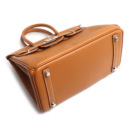 HERMES エルメス バーキン30 ハンドバッグ ゴールド レディース □N（2010年）【中古】