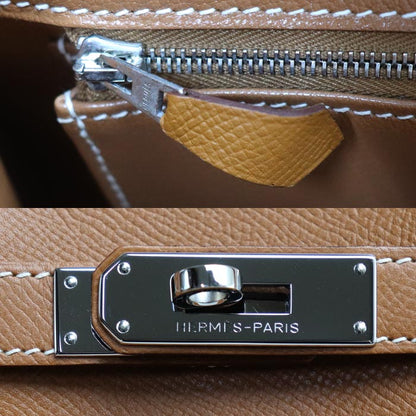 HERMES エルメス バーキン30 ハンドバッグ ゴールド レディース □N（2010年）【中古】