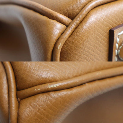 HERMES エルメス バーキン30 ハンドバッグ ゴールド レディース □N（2010年）【中古】