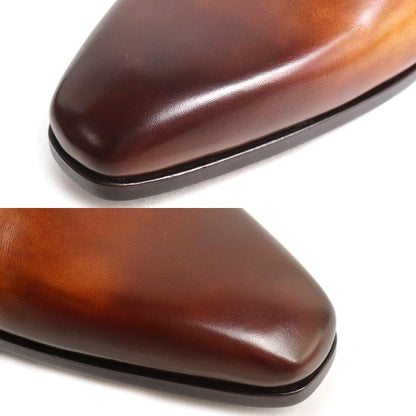 MAGNANNI マグナーニ オパンカ コンビ ダービー ドレスシューズ ビジネスシューズ BR/DGY 24568 26.5-27.0cm相当 43 メンズ【未使用】【買取品】