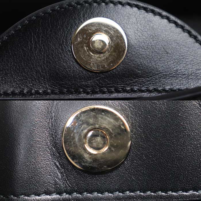 GUCCI グッチ ダイアナ ミディアム バンブー トートバッグ ブラック 832982 レディース【中古】