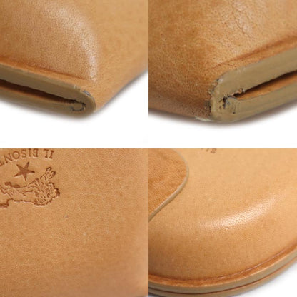 IL BISONTE イルビゾンテ 馬蹄型 コインケース ナチュラル C0543 ユニセックス【中古】