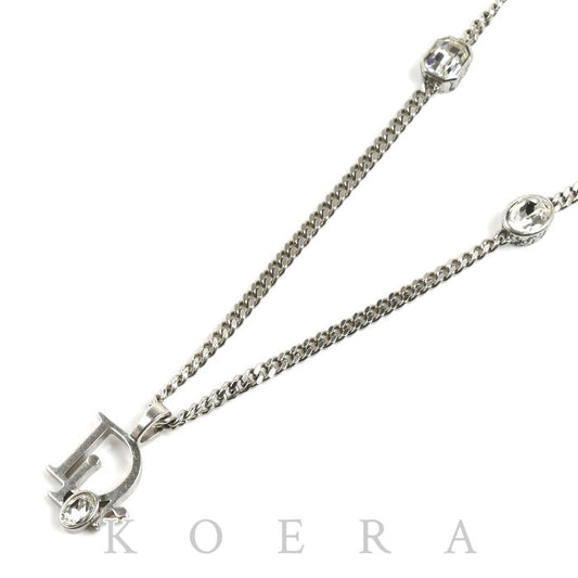 Dior ディオール 真鍮 Sparkle ネックレス N3507HOMMT_D001 18.4g 54～58cm ユニセックス【中古】
