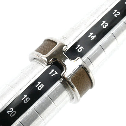 HERMES エルメス GP レザー オランプPM リング・指輪 H500058FK18 16号 ユニセックス【中古】