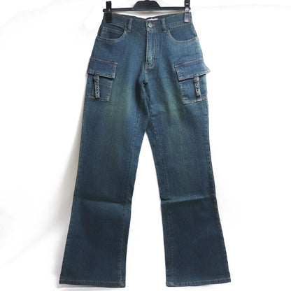 B.S.Saddle ビーエスサドル デニムパンツ ブルー系 65405 
61-85 レディース【中古】