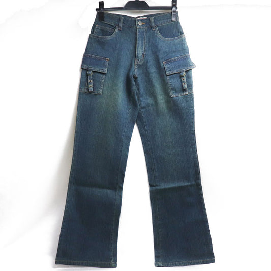 B.S.Saddle ビーエスサドル デニムパンツ ブルー系 65405 
61-85 レディース【中古】