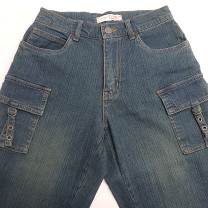 B.S.Saddle ビーエスサドル デニムパンツ ブルー系 65405 
61-85 レディース【中古】