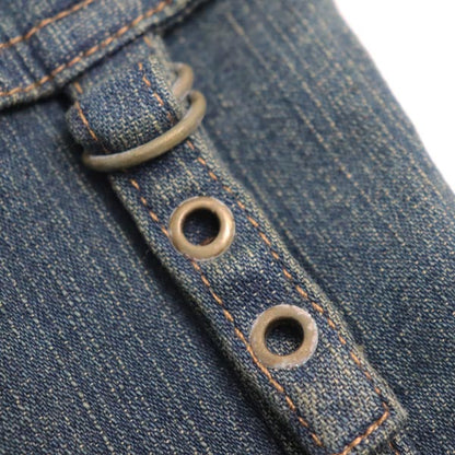 B.S.Saddle ビーエスサドル デニムパンツ ブルー系 65405 
61-85 レディース【中古】