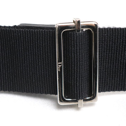 Christian Dior クリスチャンディオール アトリエ ローラー ミニ ドラム ショルダーバッグ ブラック 1ATPO061 レディース【中古】