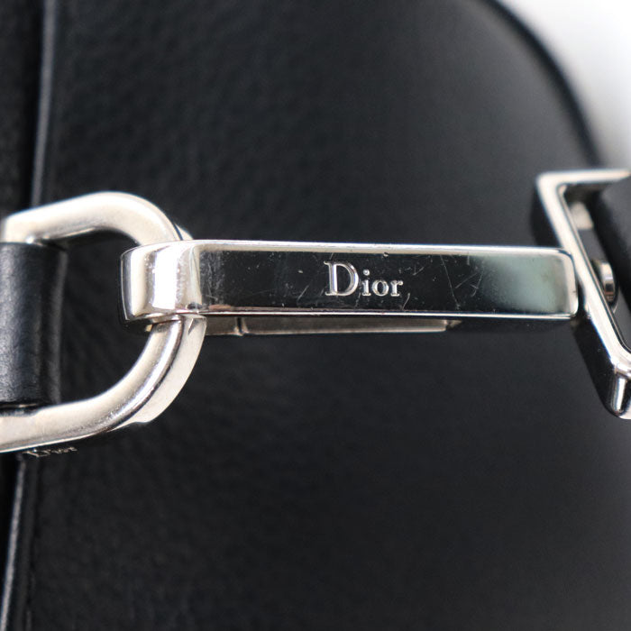 Christian Dior クリスチャンディオール アトリエ ローラー ミニ ドラム ショルダーバッグ ブラック 1ATPO061 レディース【中古】