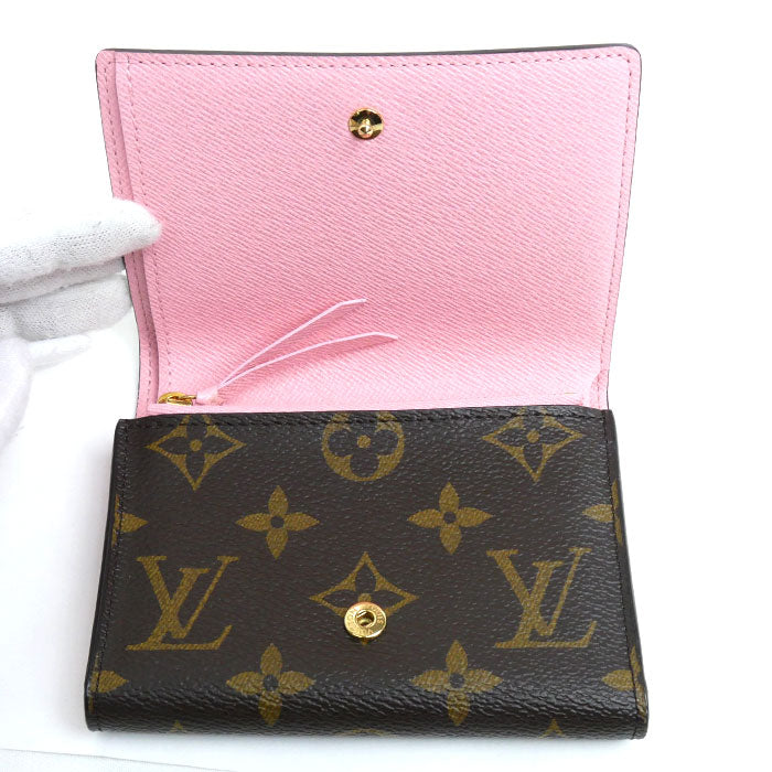 LOUIS VUITTON ルイ・ヴィトン ポルトフォイユ ヴィクトリーヌ 三つ折り財布 モノグラム ブラウン マルチカラー M69754 FH4220/ICタグ ユニセックス【中古】【美品】